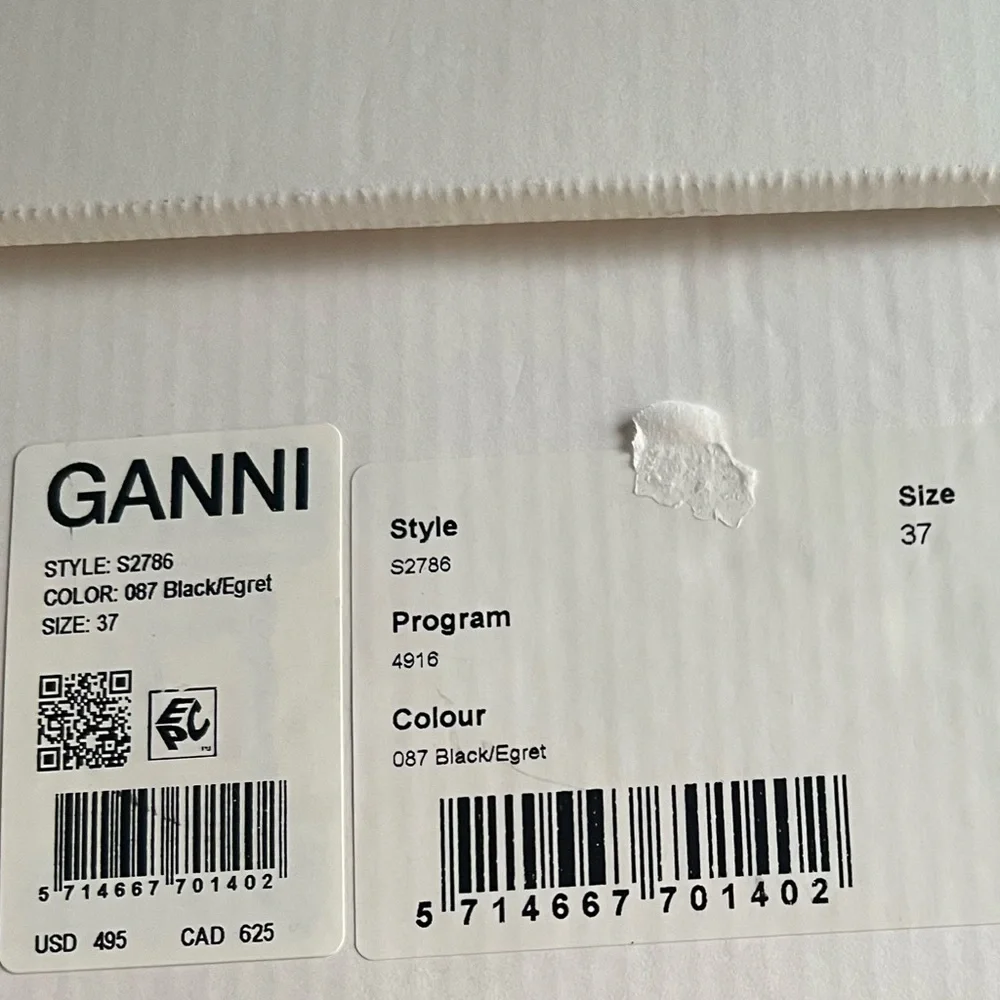 Ganni Butterfly Chain Platform Loafer - Picture 7 of 8